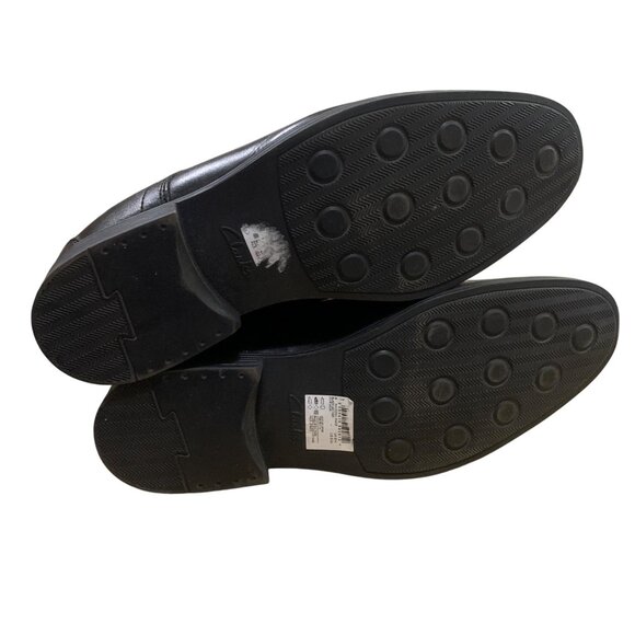 Clarks Men's Dress Shoes Whiddon Pace Black Leather Oxfords Lace-Up Size 9 W - Picture 6 of 10